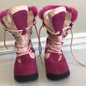Little girls snow boots